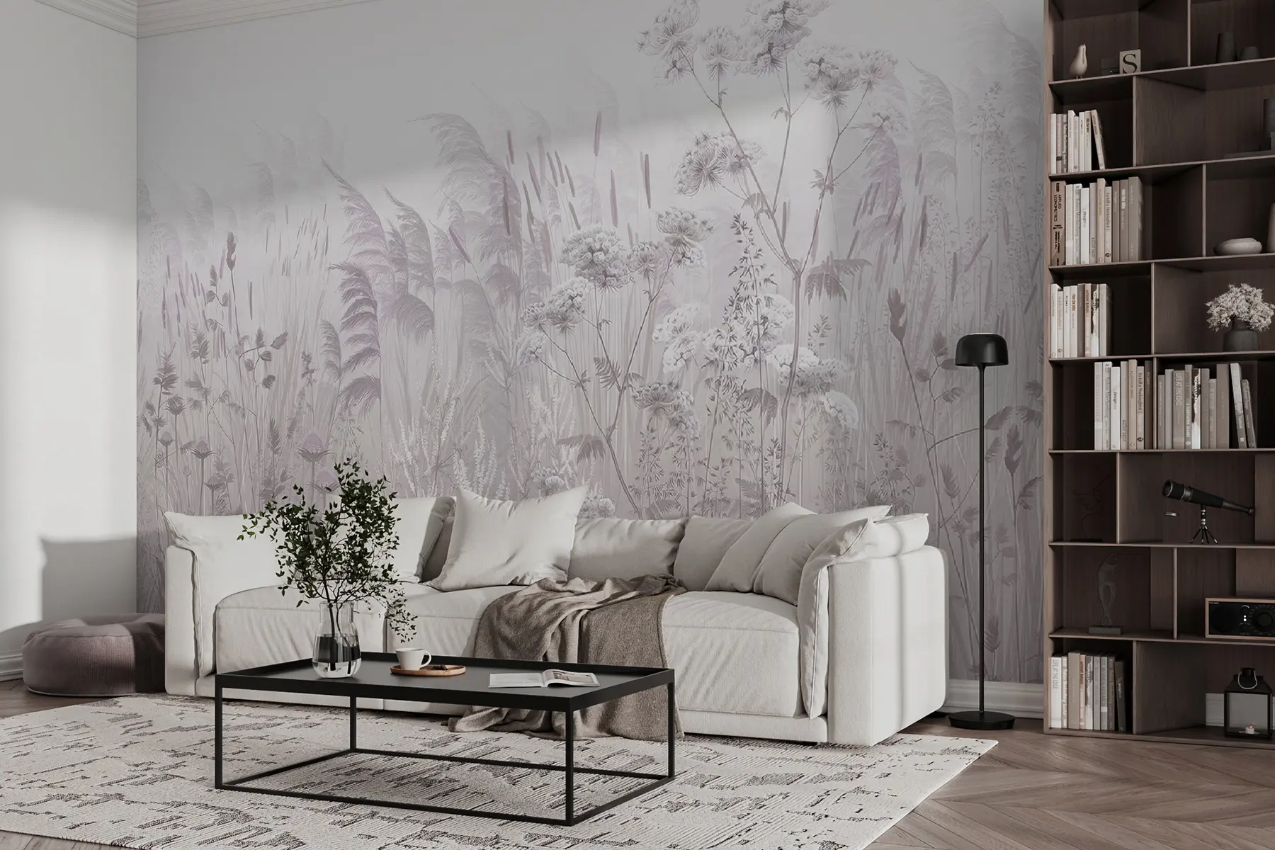 murais de parede Ervas encantadoras u00104