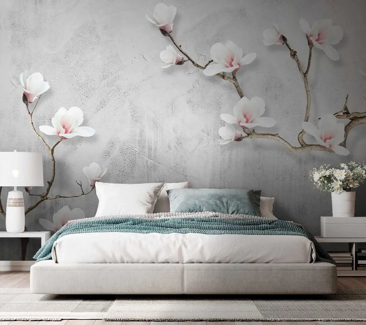 murais de parede Magnólia em flor u04201