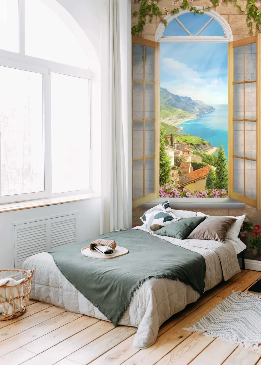 murais de parede Vista da janela u07042