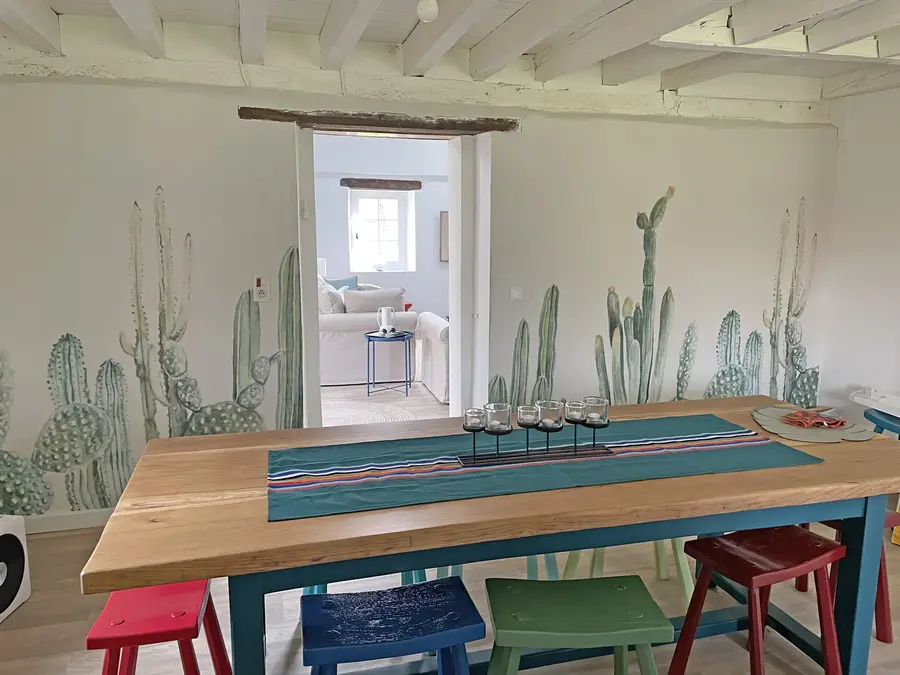 murais de parede Cactos aquarela u07240