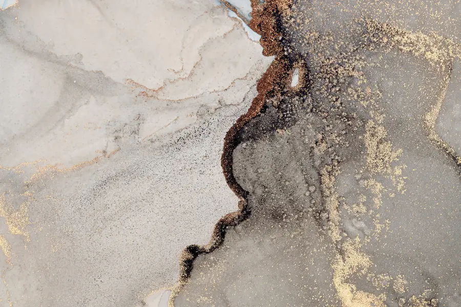 murais de parede Líquido cinzento u08653