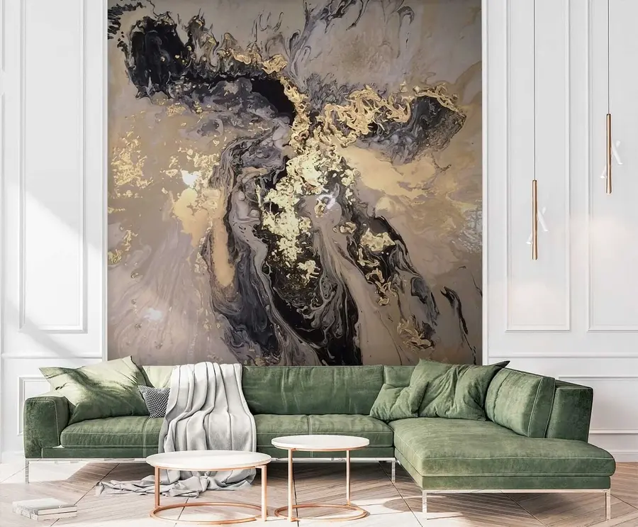 murais de parede Arte abstrata, líquido, fluido u16941