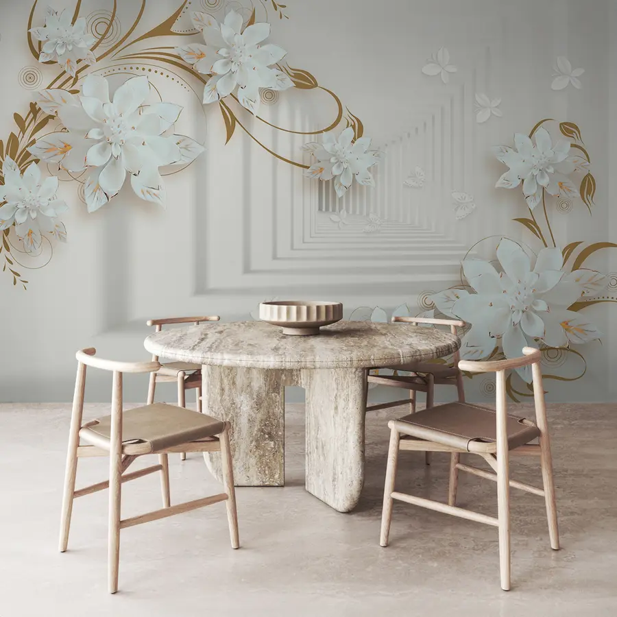 murais de parede Flores no túnel u21861