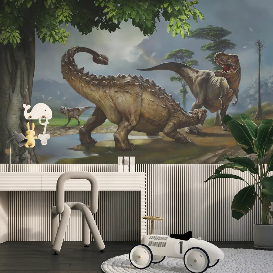 murais de parede Parque dos dinossauros u28674