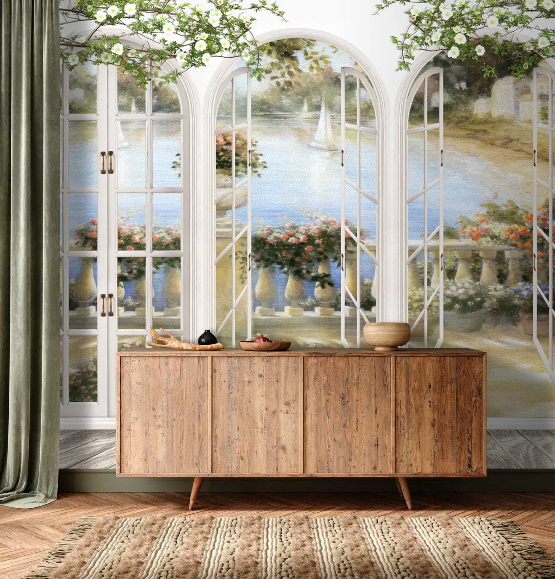 murais de parede Cantinho do paraiso u21592