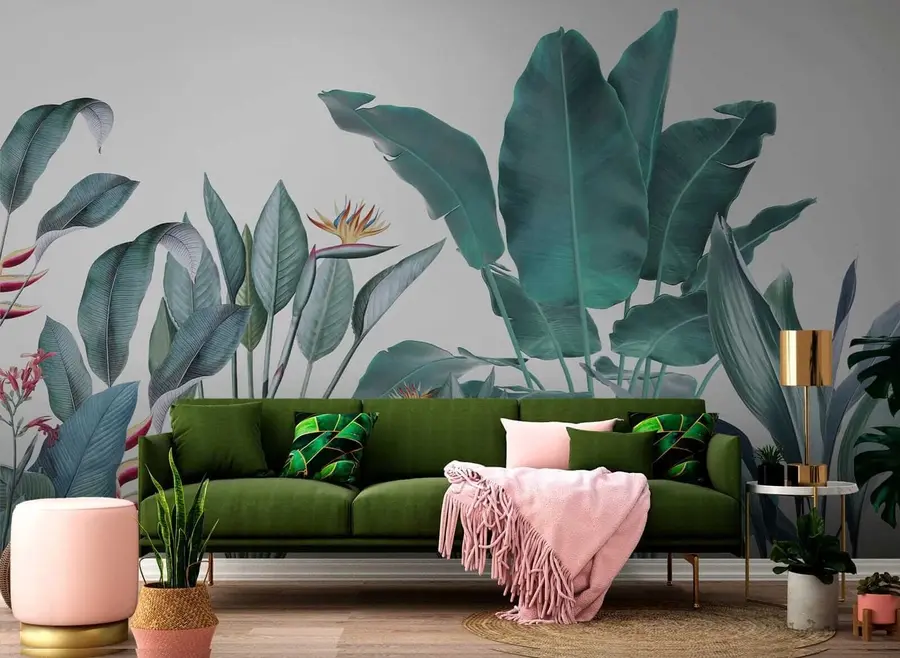 murais de parede Plantas tropicais u29493