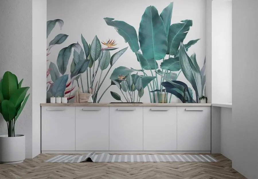 murais de parede Plantas tropicais u29493