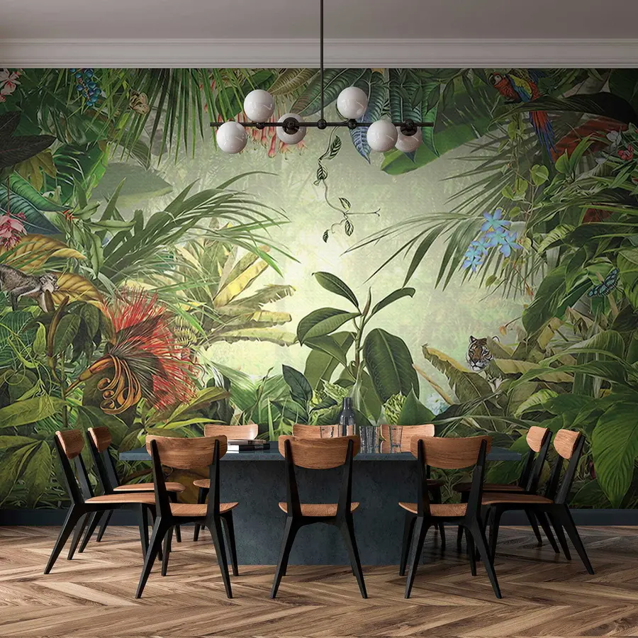 murais de parede Folhas tropicais u29981