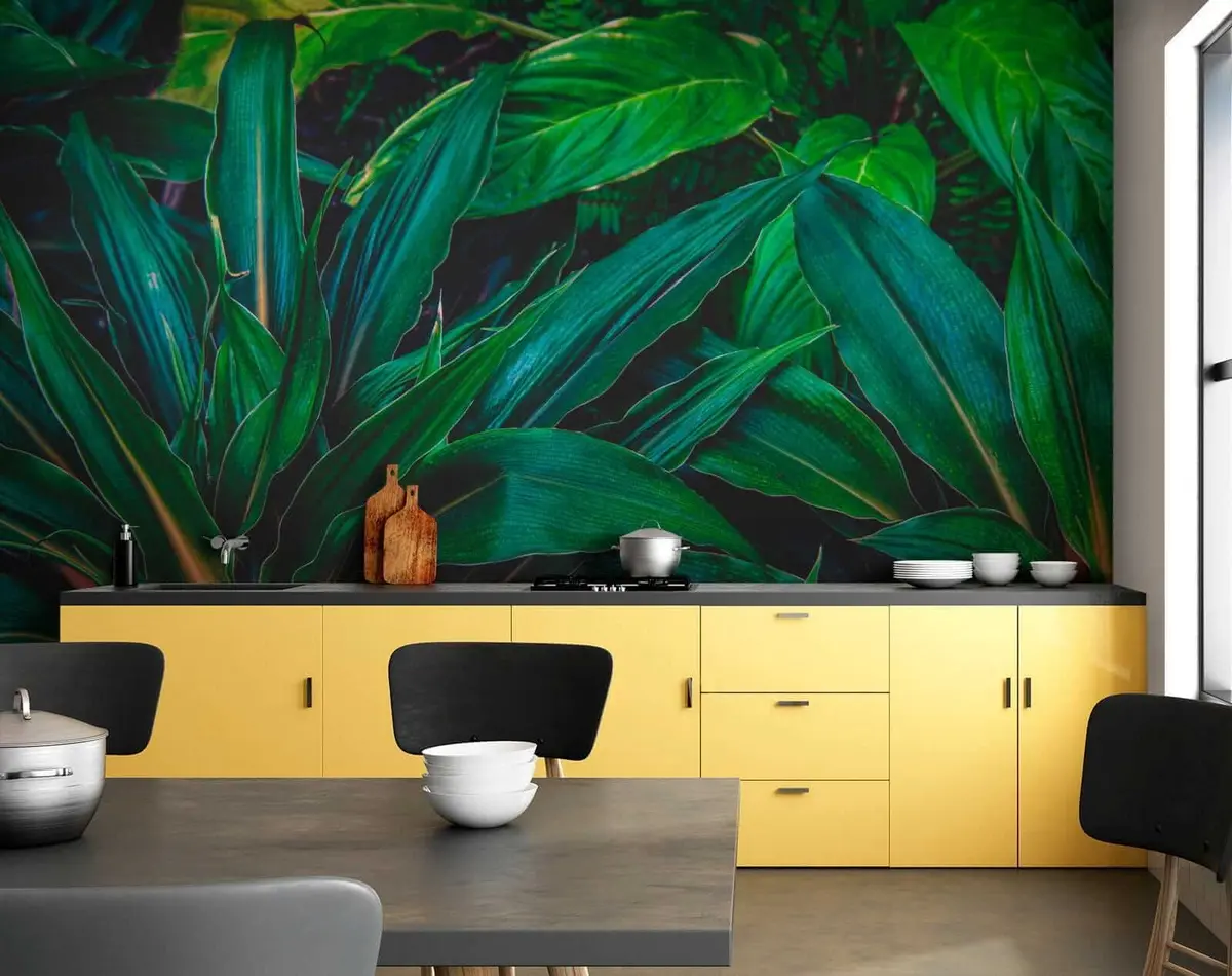 murais de parede Folhas de bali u41136