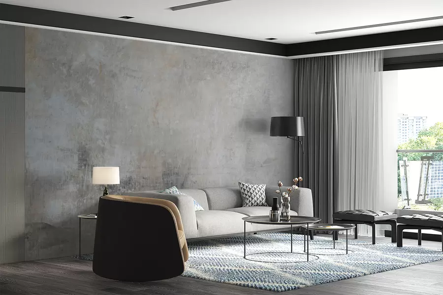 murais de parede Parede de concreto u47663