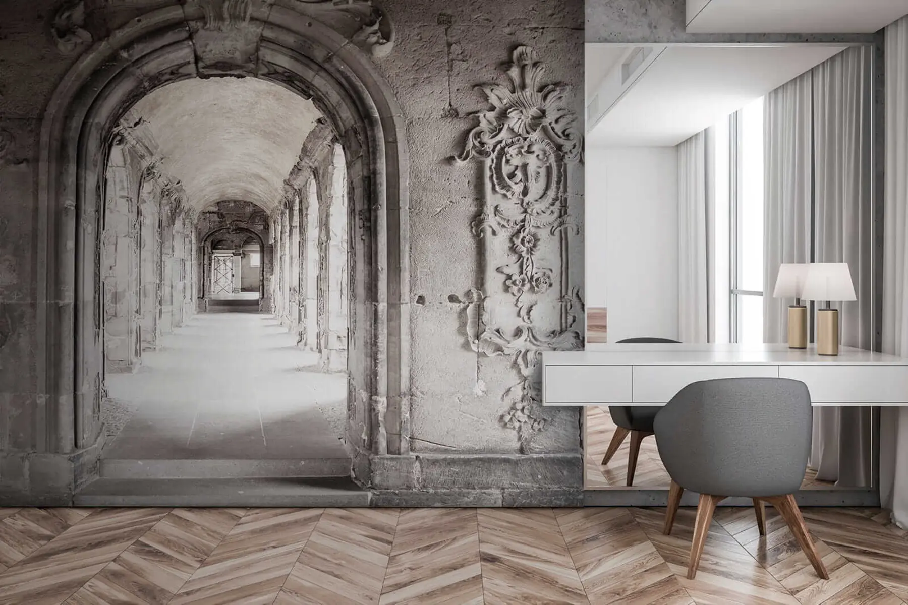 murais de parede Arco antigo u50439