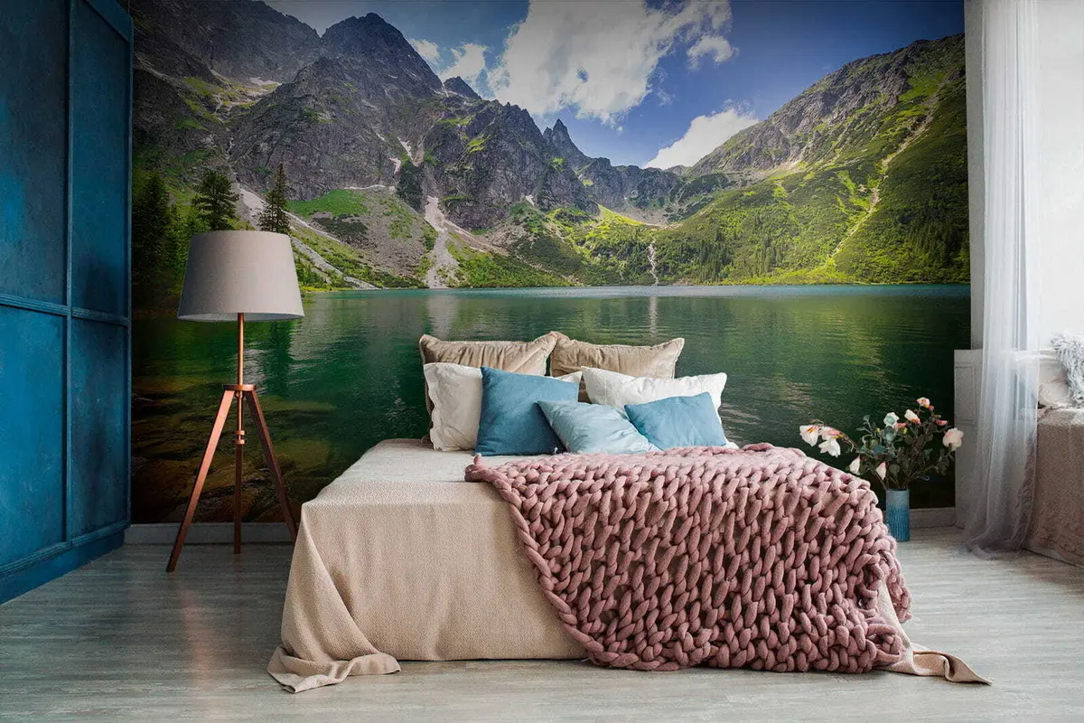 murais de parede Vista da montanha u54486