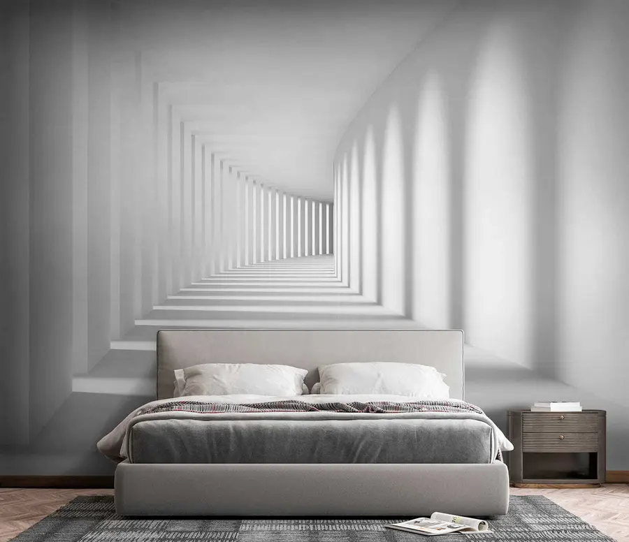 murais de parede Cinza, arte e paralelo u55301