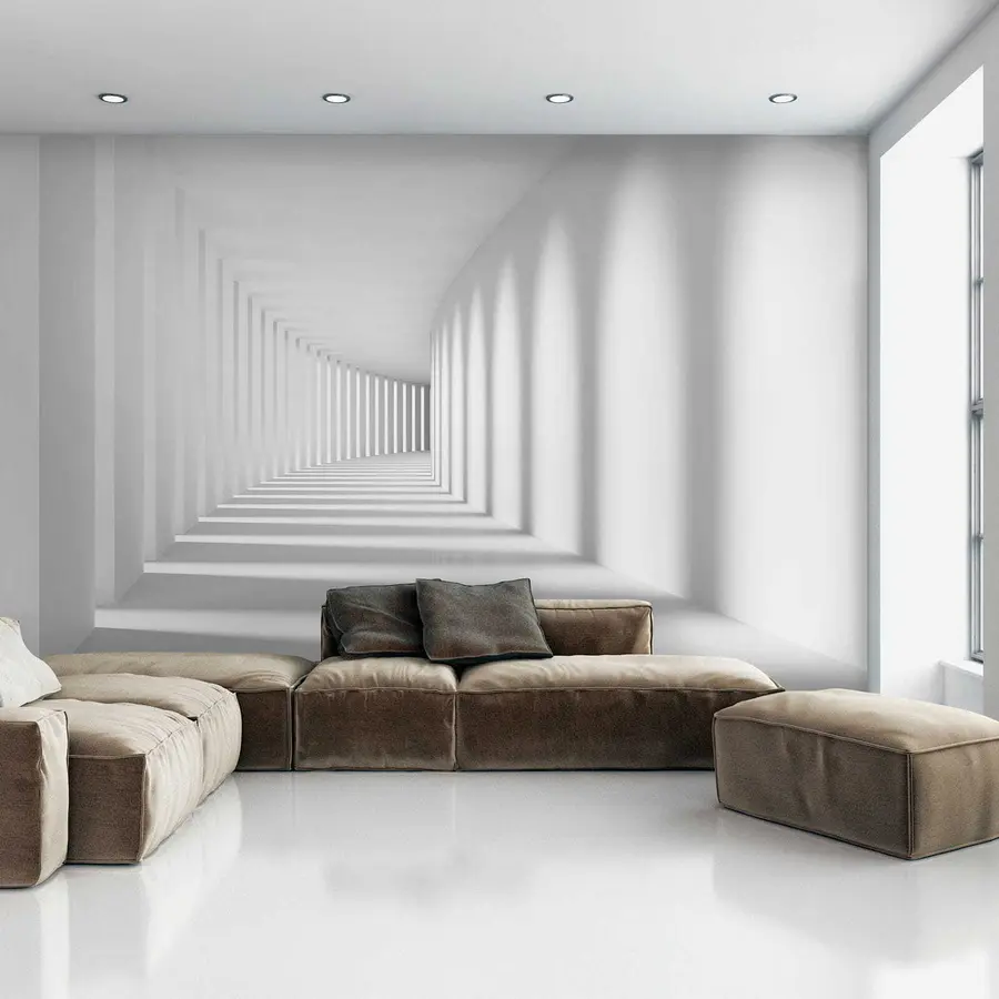 murais de parede Cinza, arte e paralelo u55301