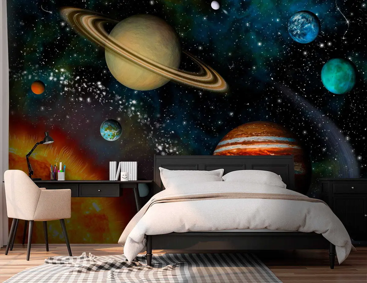 murais de parede Sistema solar u57683