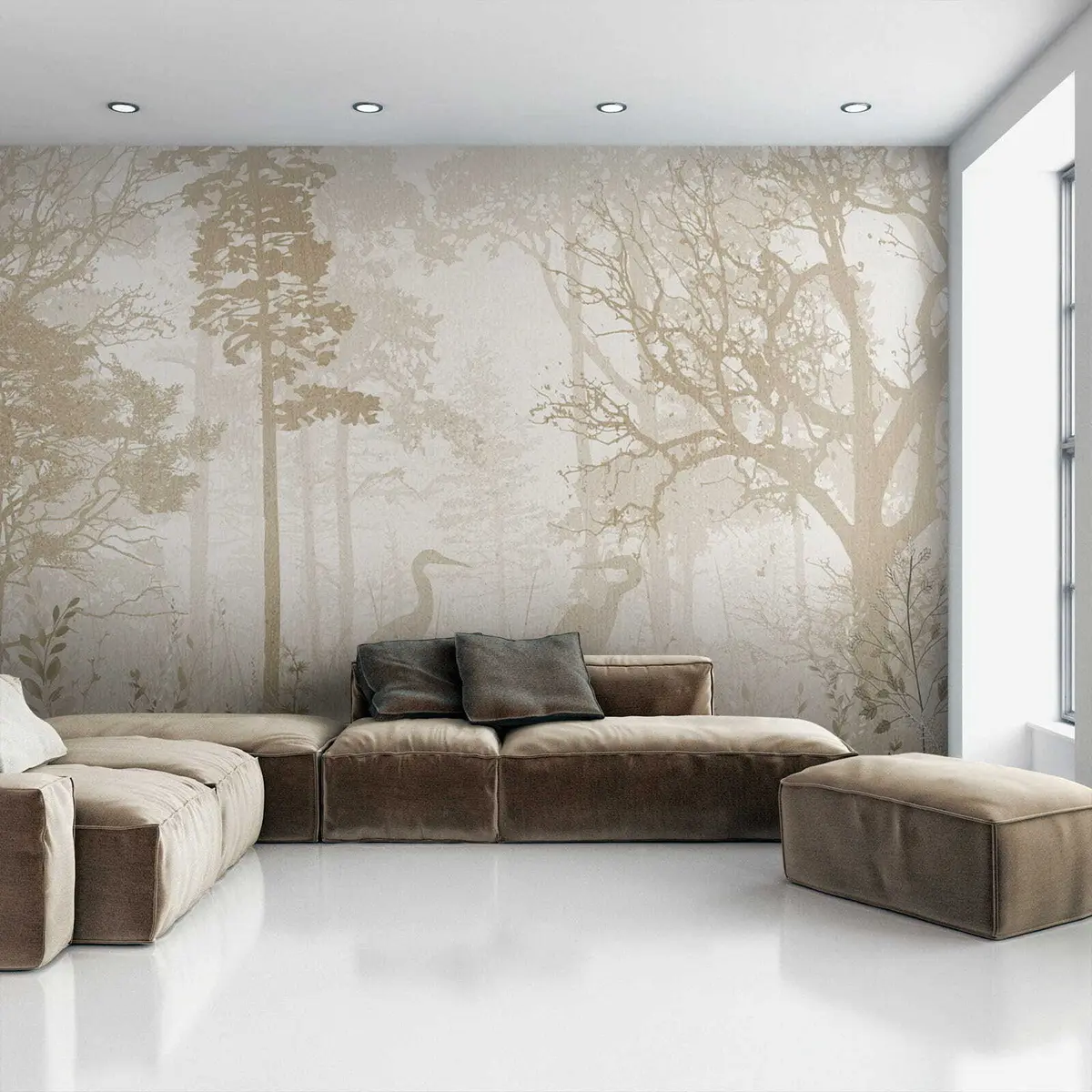 murais de parede O mistério dos pássaros u60060