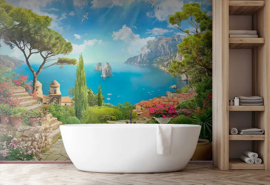 murais de parede A costa da Espanha u60160