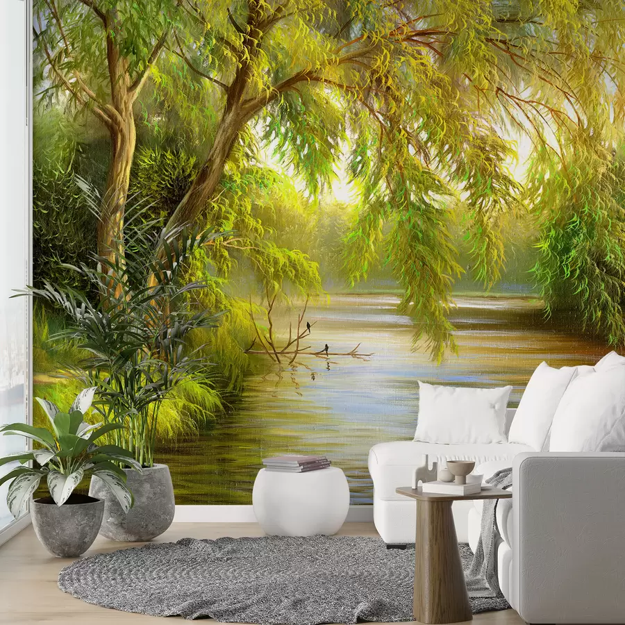 murais de parede árvore sábia u62865