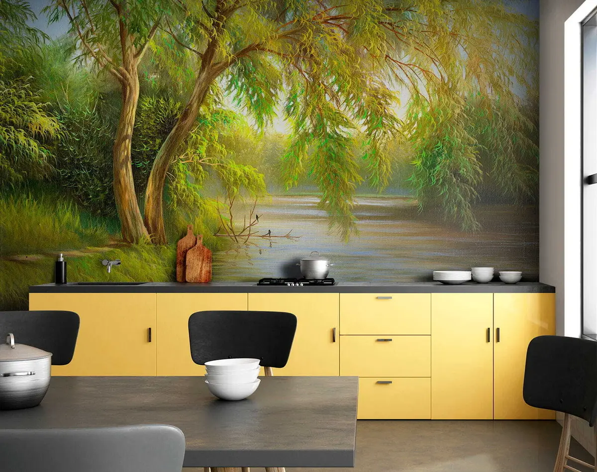 murais de parede árvore sábia u62865