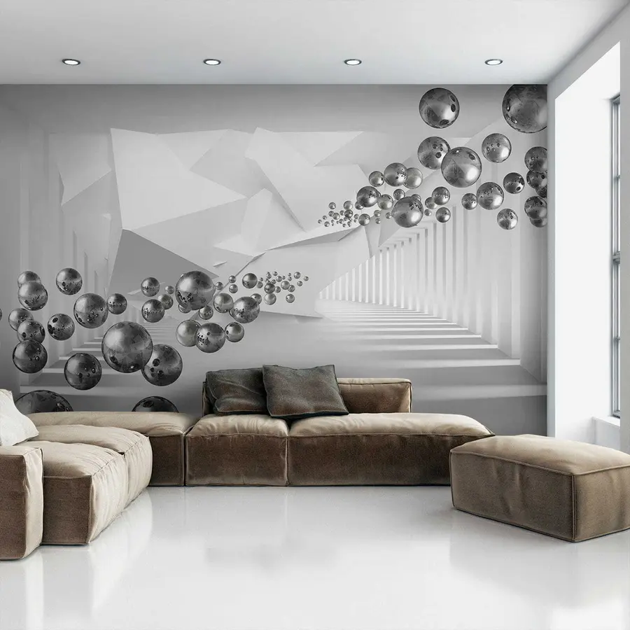 murais de parede em cinza u63734