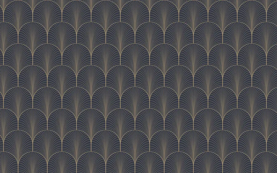 murais de parede Padrão Art Déco u53246