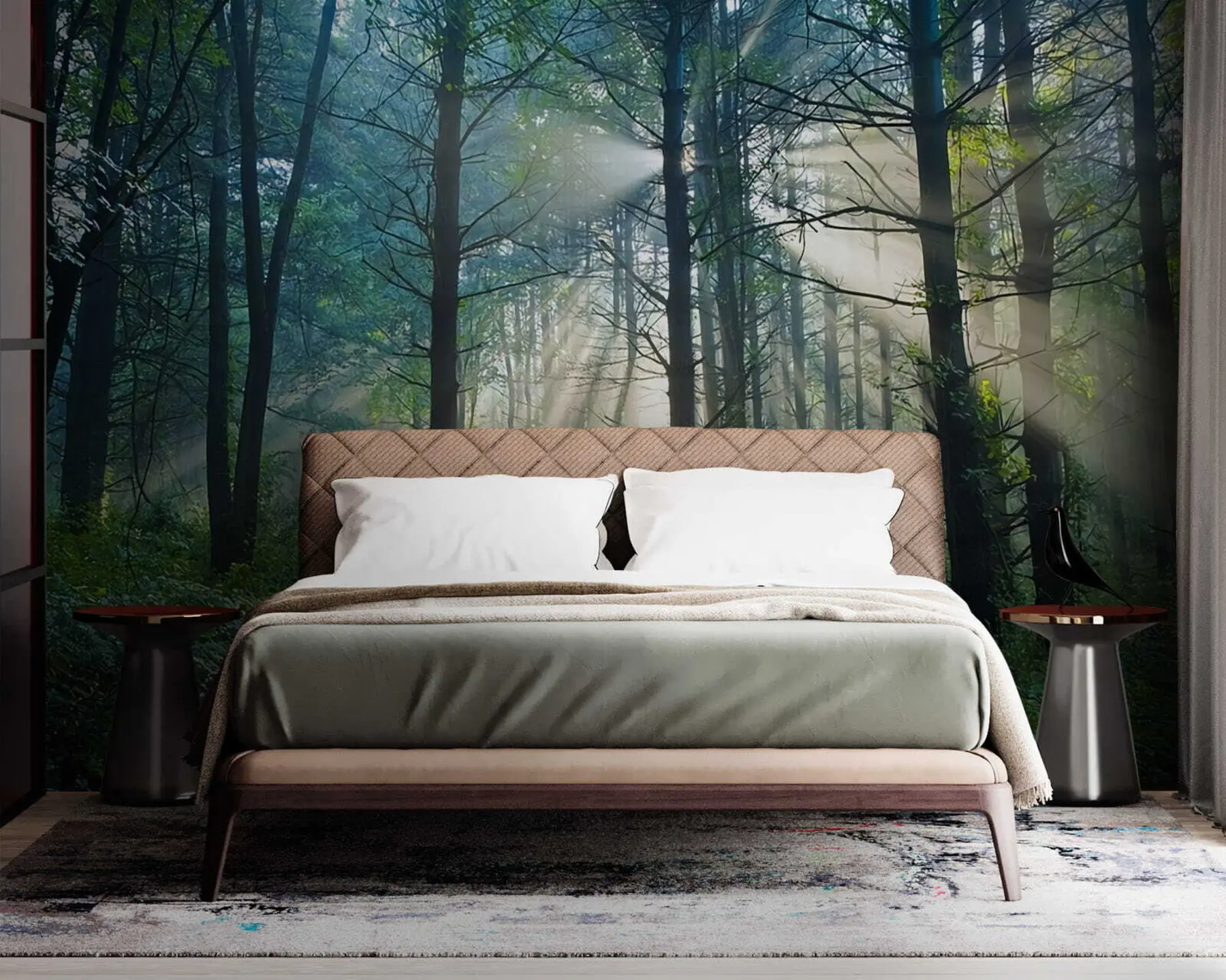 murais de parede Um momento de silêncio u70959