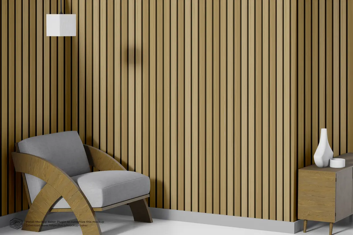 murais de parede Textura de nogueira de grão de madeira clara w00022