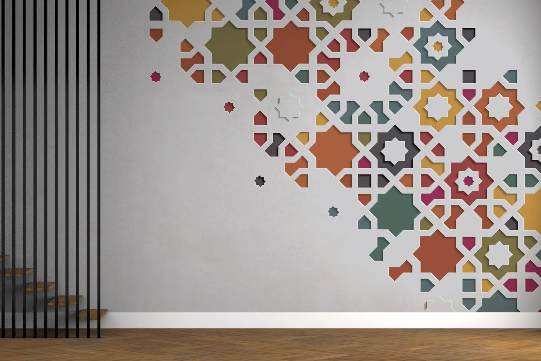 murais de parede Mosaico decorativo w00007