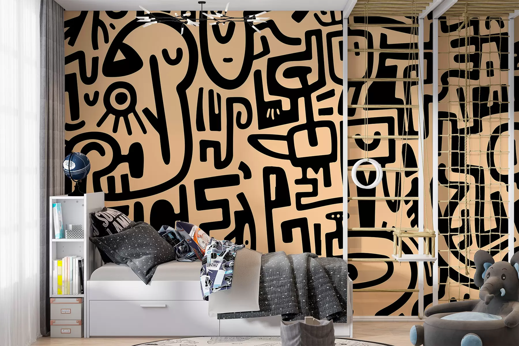 murais de parede Grafite w08006v2