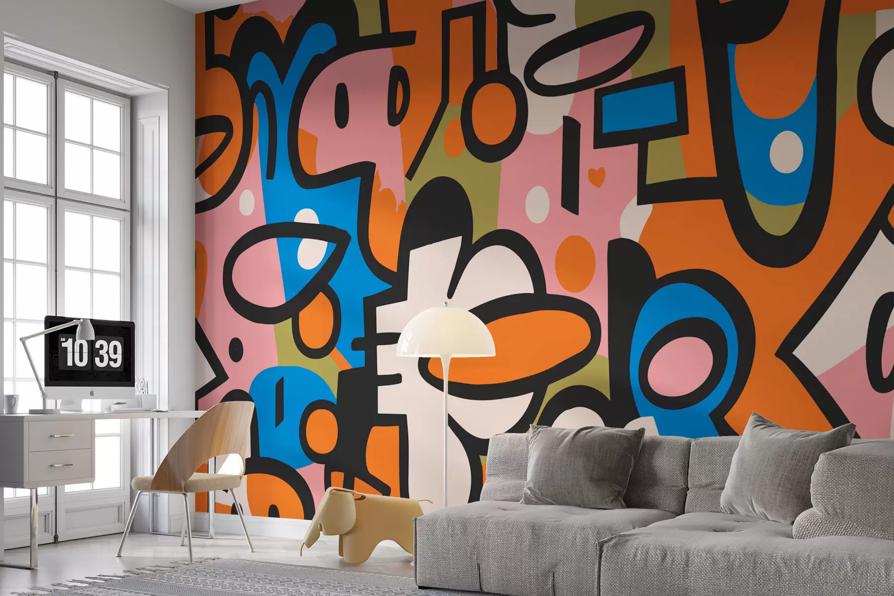 murais de parede Grafite w08057