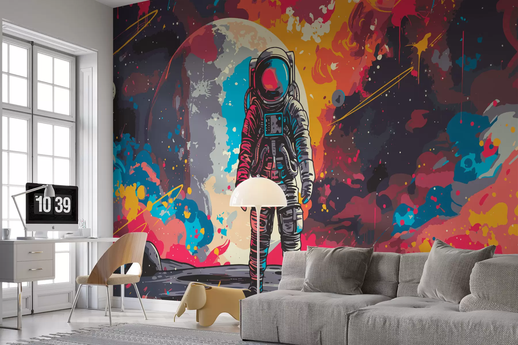 murais de parede Astronauta w08201