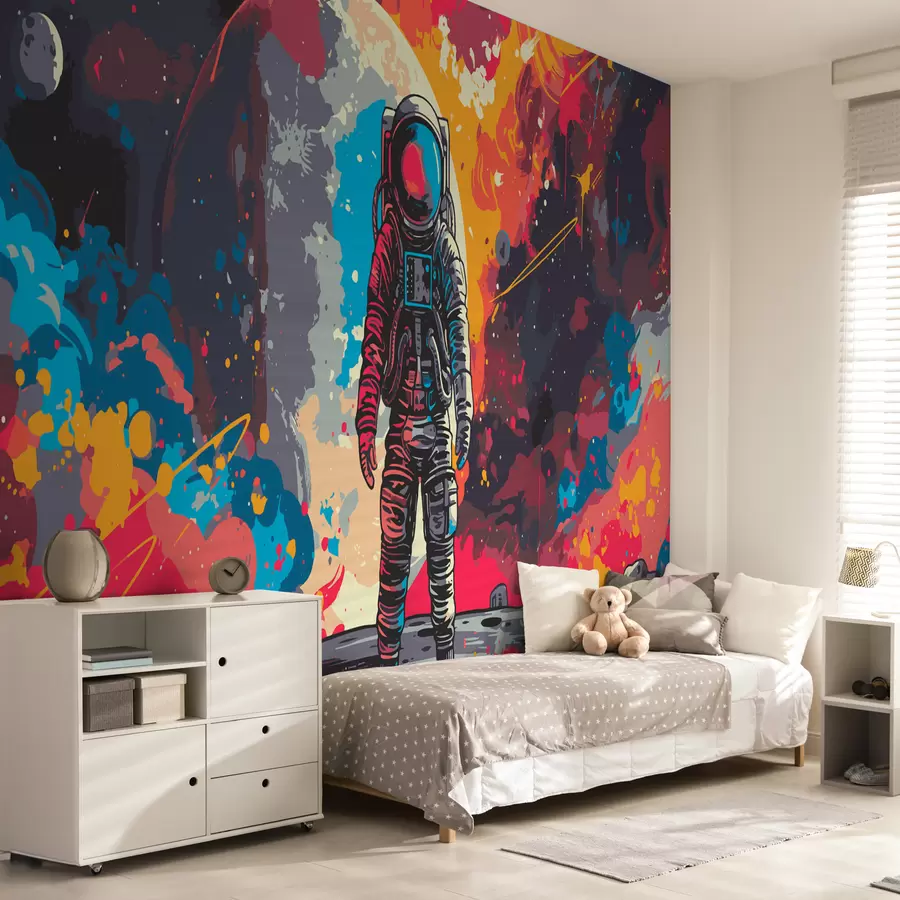 murais de parede Astronauta w08201