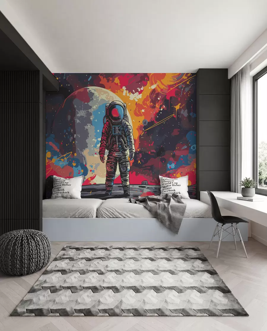 murais de parede Astronauta w08201