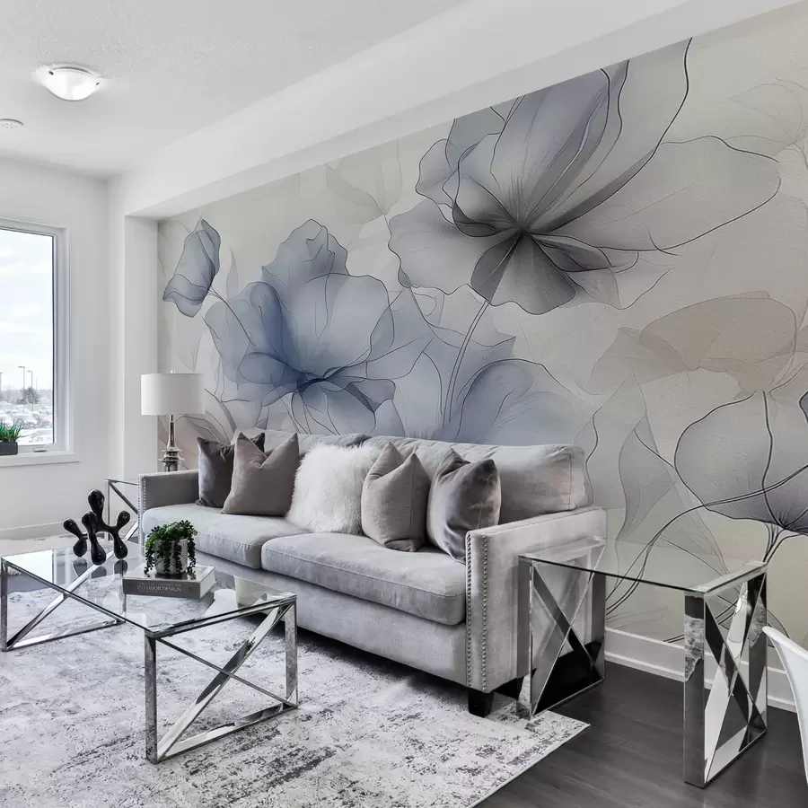 murais de parede Bleunioù difetis war ur voger betoñs w01037