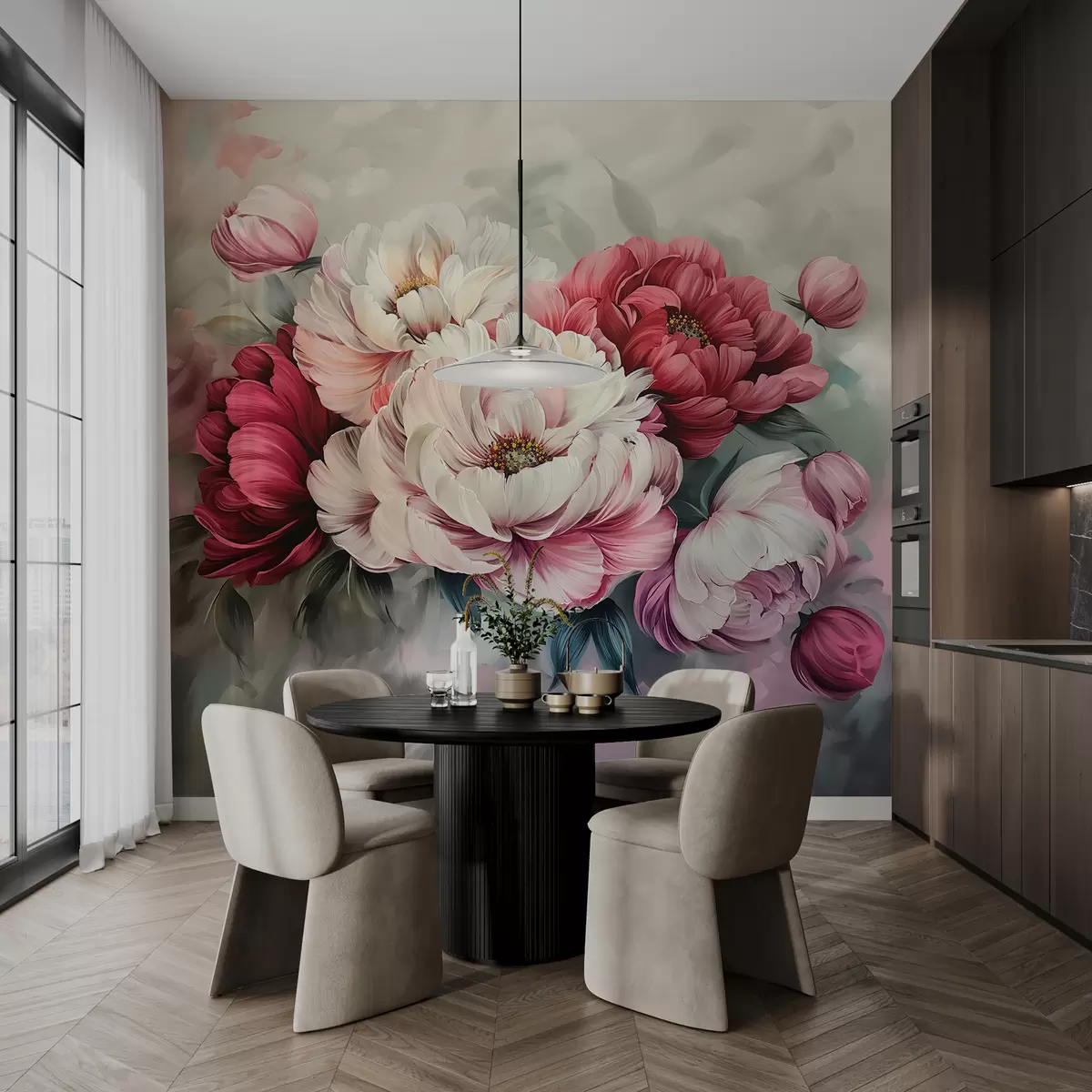 murais de parede Ur boked bras a beonioù w01038