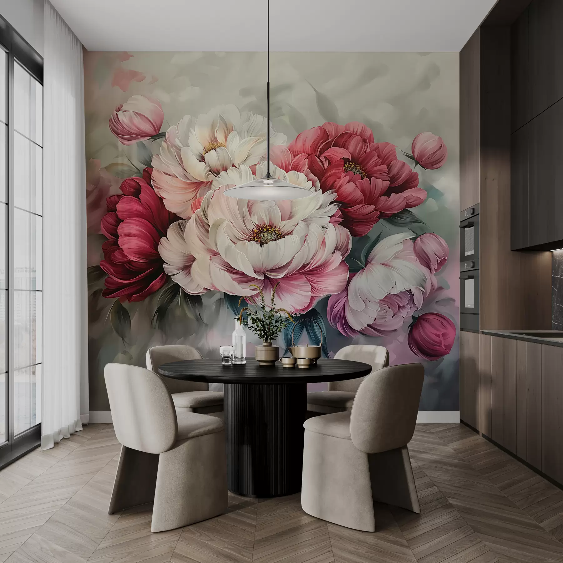 murais de parede Ur boked bras a beonioù w01038