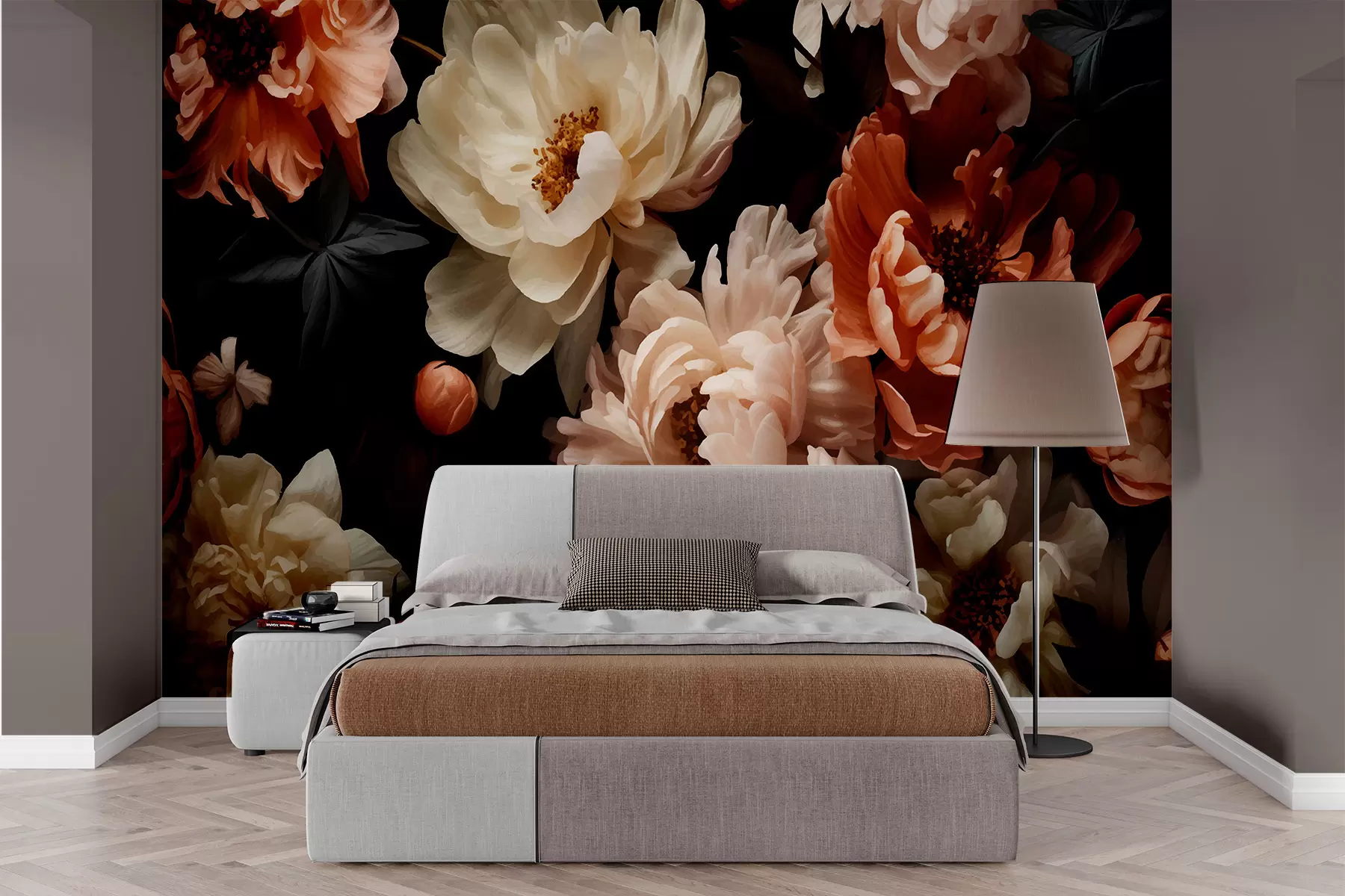 murais de parede Flores w01130