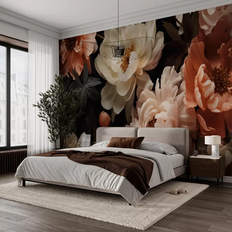 murais de parede Flores w01130