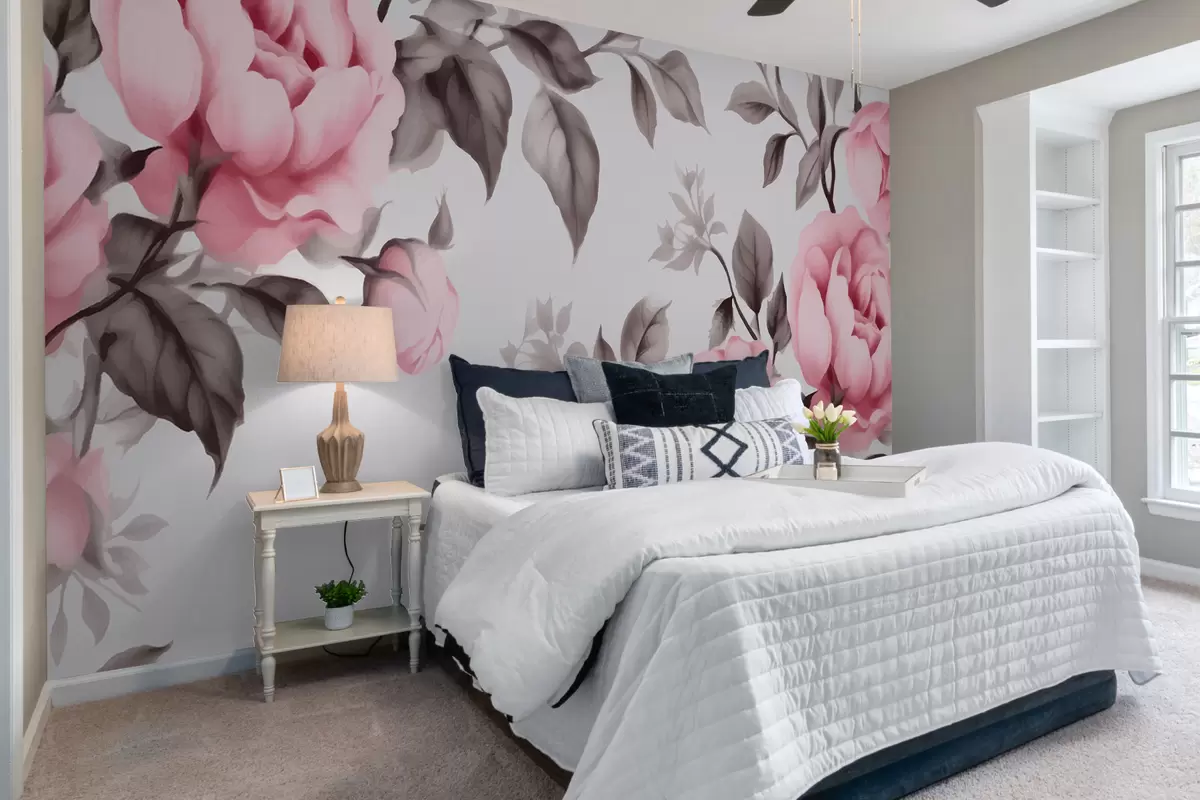 murais de parede Folhagem vintage w01736