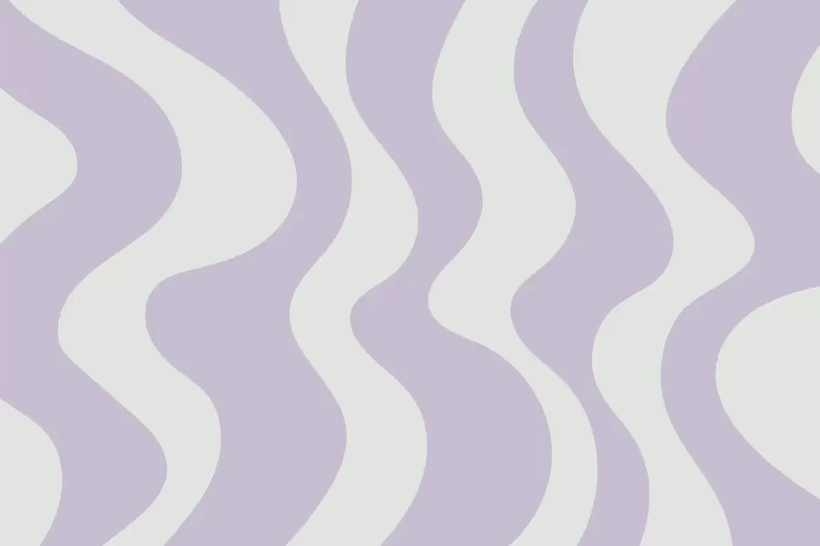 murais de parede Linhas roxas sinuosas w01833v4