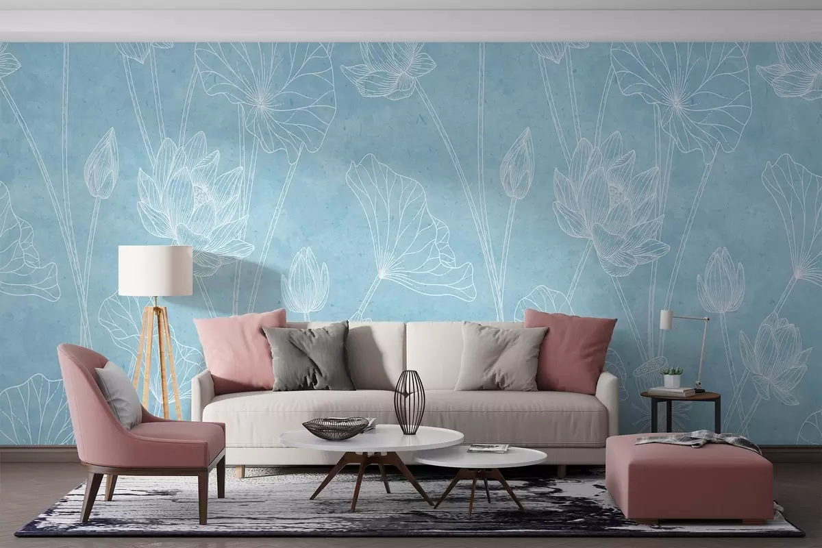 murais de parede Lótus w02212