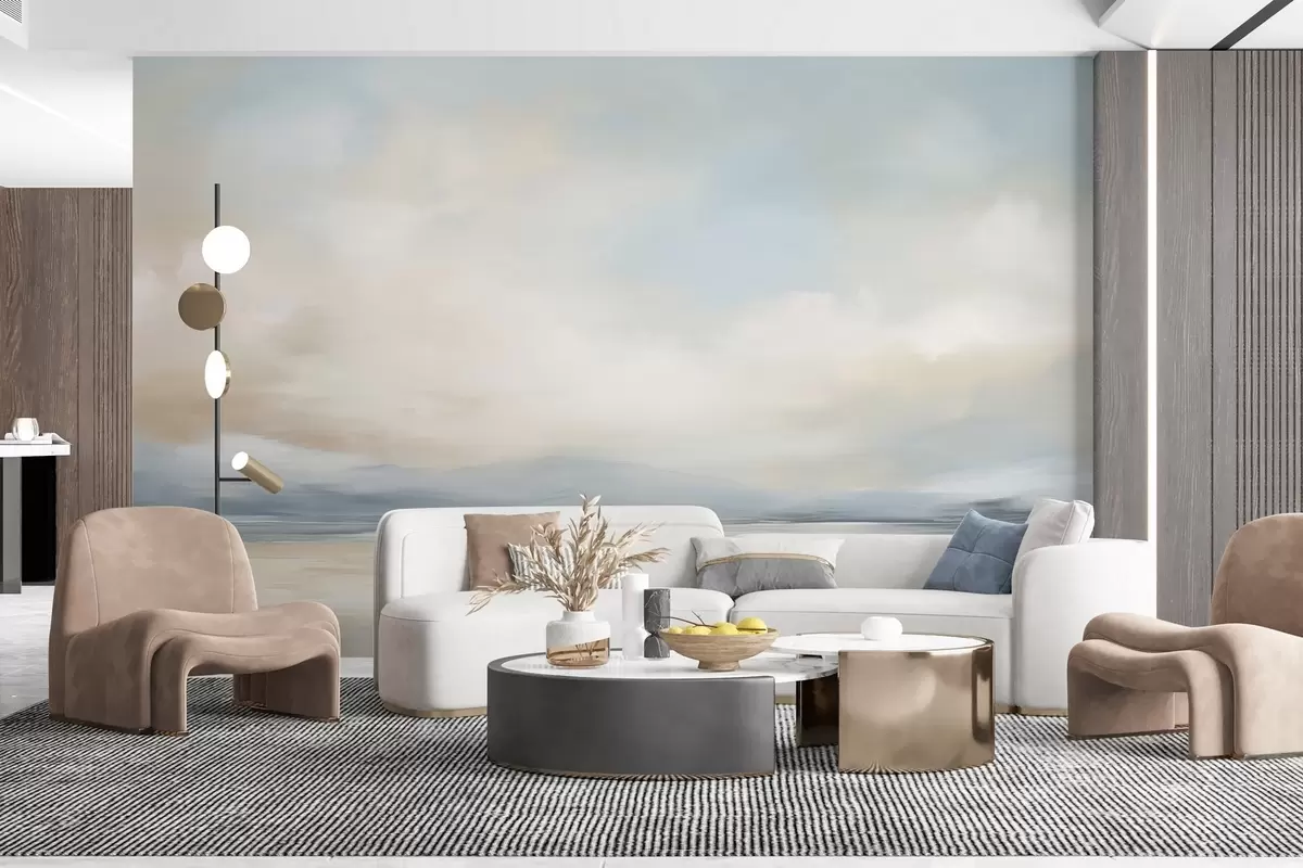 murais de parede Paisagem em tons calmos w02413