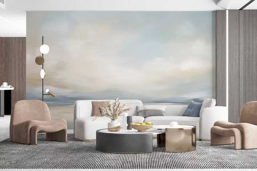 murais de parede Paisagem em tons calmos w02413