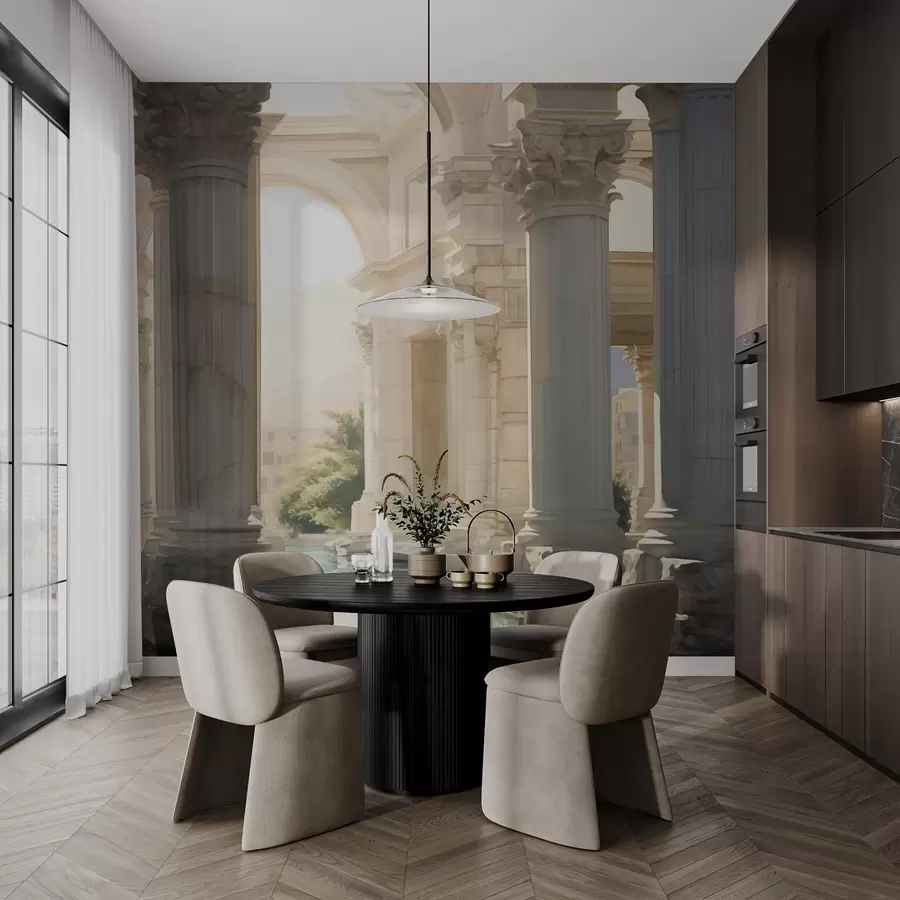 murais de parede Colunas antigas w02435