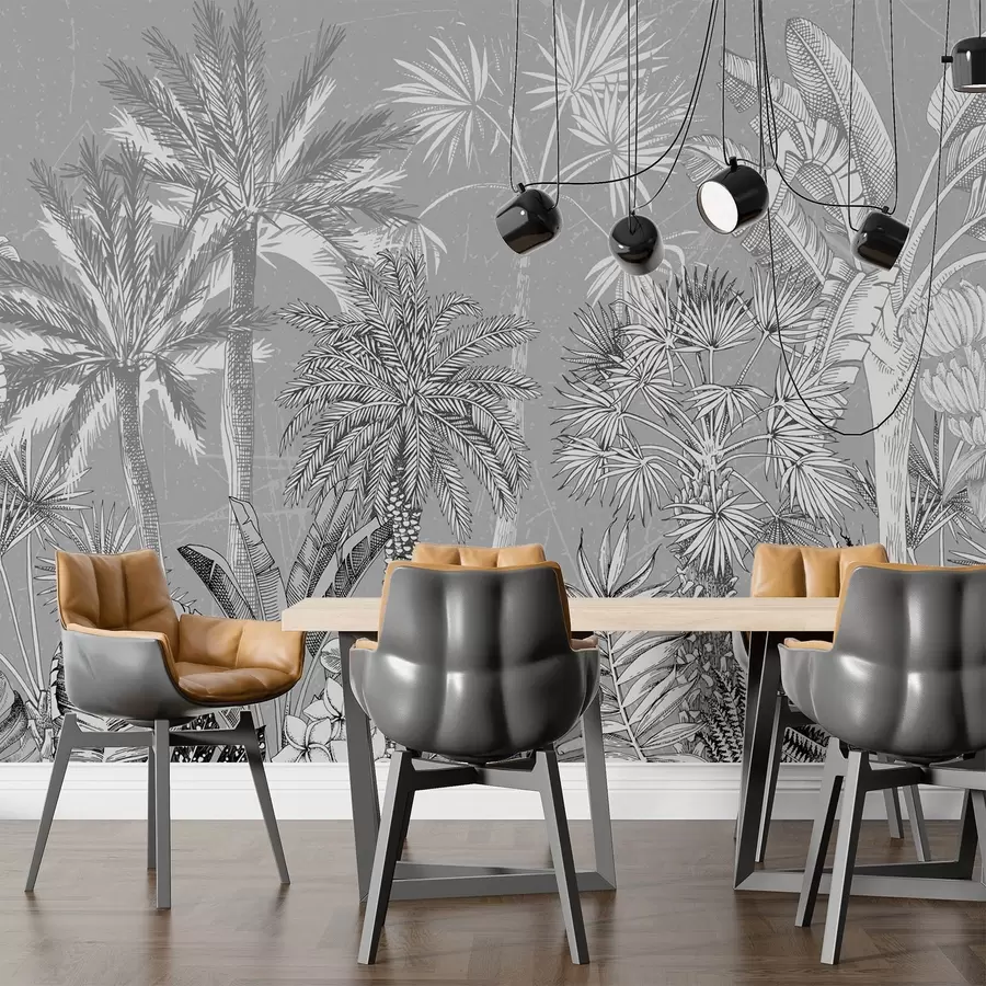 murais de parede Ornamento tropical w02418