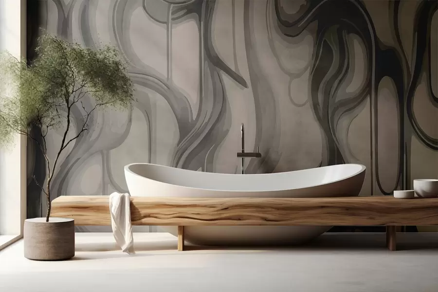 murais de parede Linhas abstratas w02421