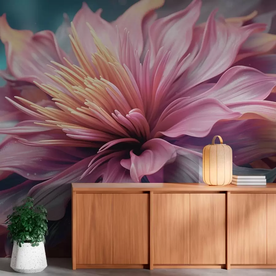 murais de parede Flor grande w08479