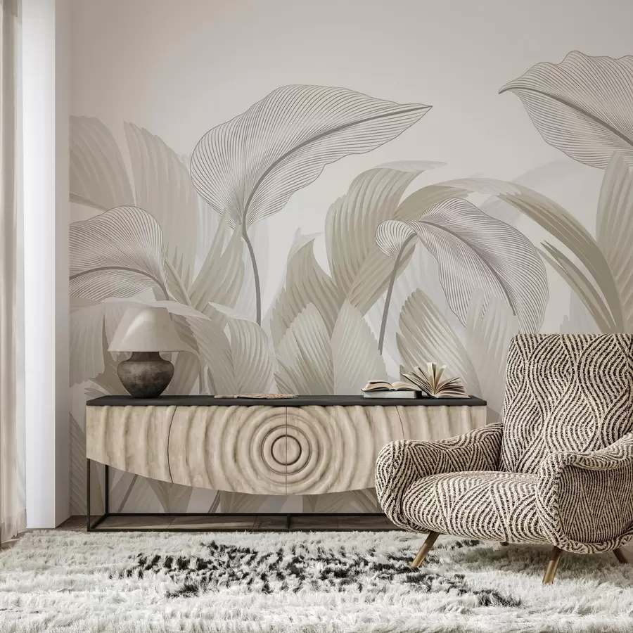 murais de parede Folhagem exuberante w02508v4