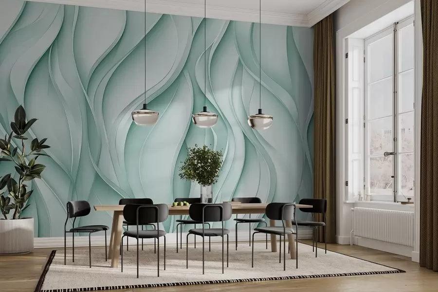 murais de parede Ondas volumosas w02509v1