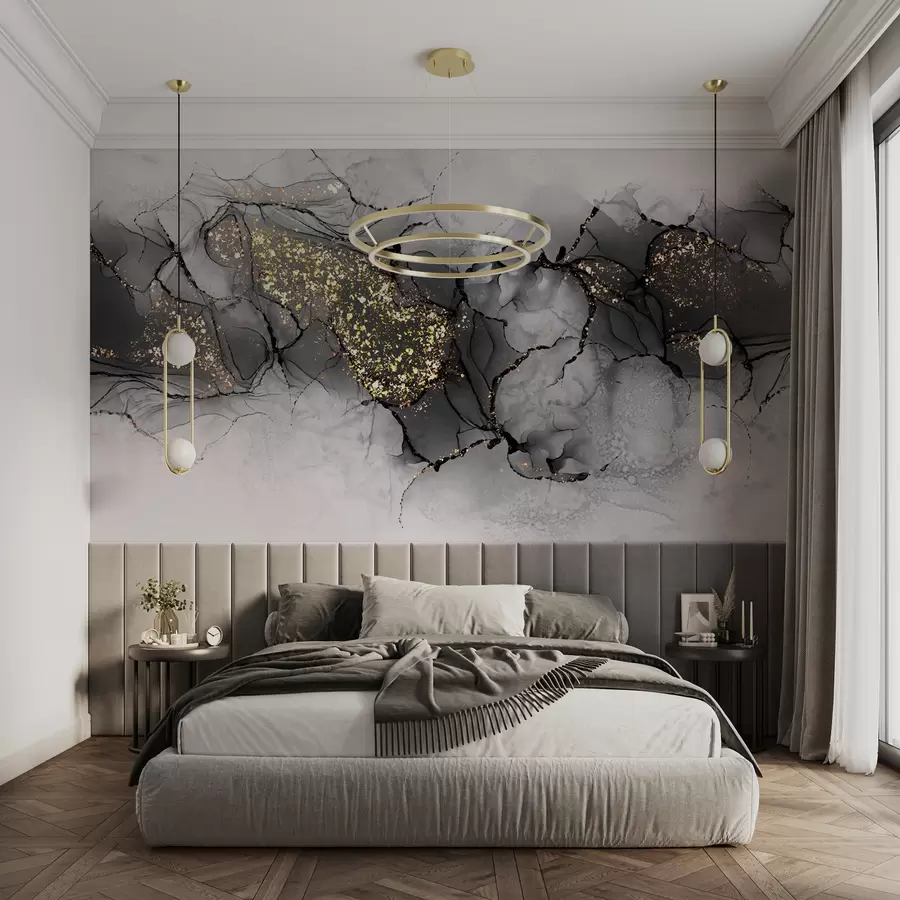 murais de parede Ramo, galho e paisagem natural u51038